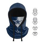 FOCO Dallas Cowboys NFL Drawstring Hooded Gaiter