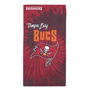 Northwest The Company NFL Tampa Bay Buccaneers Beach Towel, 30" x 60", Psychedelic