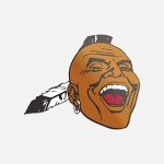 Brave Sport Atlanta Primary 1966-1967 Logo Car Bumper Sticker Decal 5'' X 4''