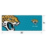 YouTheFan NFL Jacksonville Jaguars Logo Series Desk Pad SMU