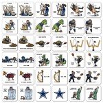 YouTheFan NFL Dallas Cowboys Licensed Memory Match Game Medium