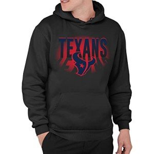 Junk Food Clothing x NFL - Houston Texans - Team Spotlight - Unisex Adult Pullover Fleece Hoodie for Men and Women - Size X-Large