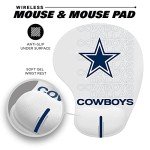 SOAR NFL Wireless Mouse and Mouse Pad, Miami Dolphins