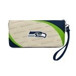 Littlearth Seattle Seahawks NFL Curve Zip Organizer Wallet