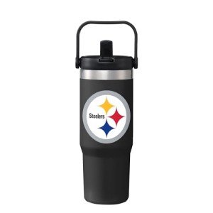 FOCO Pittsburgh Steelers NFL 30 oz Straw Tumbler