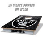 YouTheFan NFL Las Vegas Raiders 2’ x 3’ Cornhole Game