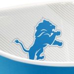 YouTheFan NFL Detroit Lions Large Party Bowl