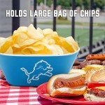 YouTheFan NFL Detroit Lions Large Party Bowl