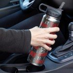 Rico Industries NFL Football Tampa Bay Buccaneers 22oz Stainless Steel Tumbler with Lid - Great For Coffee, Tea, Water or Cocktails