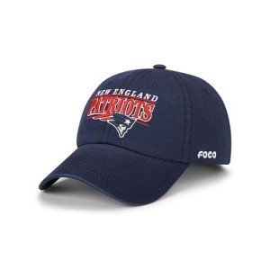FOCO Men's New England Patriots Cap NFL Logo Signature Bars Casual Hat, Team Color