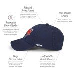 FOCO Men's New England Patriots Cap NFL Logo Signature Bars Casual Hat, Team Color