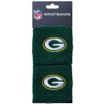 Franklin Sports NFL Embroidered Wristbands, Team Specific, OSFM