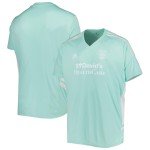 adidas Mens Austin FC CON22 MLS - Major League Soccer Short Sleeve Jersey, Clear Mint, Small