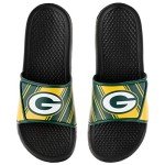 FOCO Green Bay Packers NFL Mens Legacy Sport Slide - M