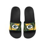 FOCO Green Bay Packers NFL Mens Legacy Sport Slide - M