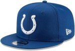 New Era NFL 9FIFTY Team Color Adjustable Snapback Hat Cap - One Size (US, Alpha, One Size, Indianapolis Colts - Blue)