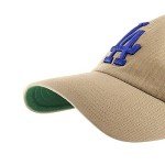 '47 Los Angeles Dodgers Ballpark Clean Up Dad Hat Baseball Cap - Khaki