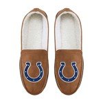 FOCO Indianapolis Colts NFL Mens Exclusive Beige Moccasin - M