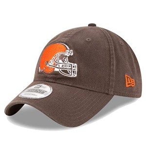 New Era NFL Core Classic 9TWENTY Adjustable Hat Cap One Size Fits All (Cleveland Browns)