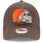 New Era NFL Core Classic 9TWENTY Adjustable Hat Cap One Size Fits All (Cleveland Browns)