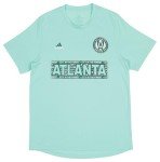 adidas Mens Atlanta United FC MLS - Major League Soccer Creator Short Sleeve T-Shirt, Clear Mint, Medium