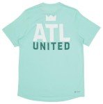 adidas Mens Atlanta United FC MLS - Major League Soccer Creator Short Sleeve T-Shirt, Clear Mint, Medium