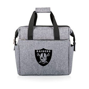 PICNIC TIME Gray Las Vegas Raiders Lunch Cooler