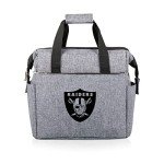 PICNIC TIME Gray Las Vegas Raiders Lunch Cooler