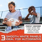 Franklin Sports NFL Chicago Bears Autograph Football - Official Size White Panel Souvenir Football for Autographs + Signatures - NFL Team Fan Shop Memorabilia Football for Display