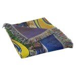 Northwest NFL Los Angeles Rams Unisex-Adult Woven Tapestry Throw Blanket, 48" x 60", Home Field Advantage