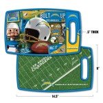 YouTheFan NFL Los Angeles Chargers Retro Series Cutting Board