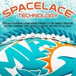 Franklin Sports NFL Miami Dolphins Football - Youth Mini Football - 8.5" Junior Size Ball - SPACELACE Easy Grip Texture- Perfect for Kids