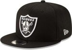 New Era NFL 9FIFTY Snapback Team Color Adjustable Hat Cap - One Size (US, Alpha, One Size, Las Vegas Raiders - Black)