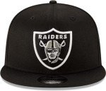 New Era NFL 9FIFTY Snapback Team Color Adjustable Hat Cap - One Size (US, Alpha, One Size, Las Vegas Raiders - Black)