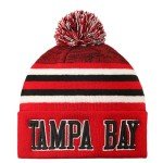 Tampa Bay Beanie Hat Football Knit Hats Winter Cuffed Stylish Beanie Cap Sport Fans Fashion Toque Cap