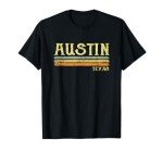 Vintage Austin Texas Tx T-shirt Retro Love Gift Souvenir T-Shirt