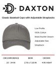 Daxton Vertical USA Cities Baseball Dad Hat Unstructure Low Profile Strapback,Austin,Black Hat