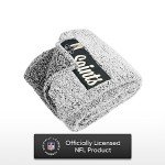 FOCO New Orleans Saints NFL Big Logo Cloud Sherpa Blanket