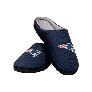 FOCO New England Patriots NFL Mens Memory Foam Slide - L