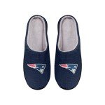 FOCO New England Patriots NFL Mens Memory Foam Slide - L