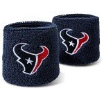 Franklin Sports NFL Embroidered Wristbands, Team Specific, OSFM