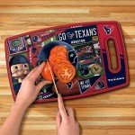 YouTheFan NFL Houston Texans Retro Series Cutting Board
