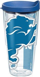 Tervis Made in USA Double Walled NFL Detroit Lions Insulated Tumbler Cup Keeps Drinks Cold & Hot, 24oz, Colossal
