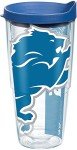 Tervis Made in USA Double Walled NFL Detroit Lions Insulated Tumbler Cup Keeps Drinks Cold & Hot, 24oz, Colossal