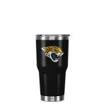 FOCO Jacksonville Jaguars NFL Team Logo 30 oz Tumbler - Black