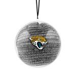 FOCO NFL Unisex-Adult Official Marled Cold Weather Cuffed Knit Beanie in Clear Ball Ornament (US, Alpha, One Size, Jacksonville Jaguars)
