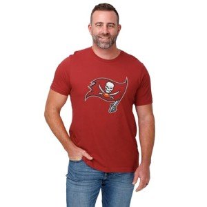 FOCO Men's Standard NFL Team Logo Short Sleeve T-Shirt, Primary Color, XX-Large