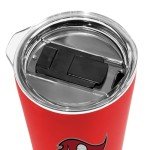 Rico Industries NFL Football Tampa Bay Buccaneers 18oz Soft Touch, Easy Grip Tumbler