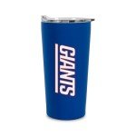 Rico Industries NFL Football New York Giants 18oz Soft Touch, Easy Grip Tumbler