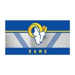 Rico Industries NFL Football Los Angeles Rams 20oz Stainless Steel Tumbler with Lid - Great For Coffee, Tea, Water or Cocktails